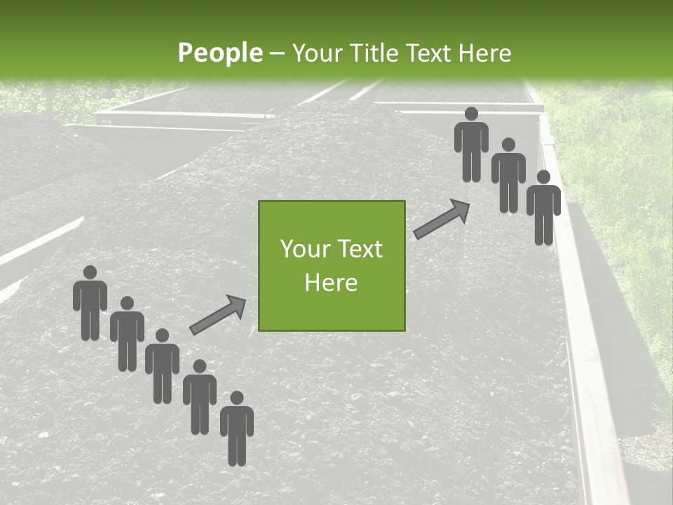 Carbon Train Transportation PowerPoint Template