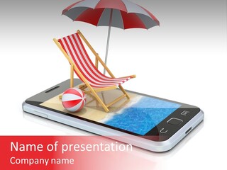 Booking Destination Illustration PowerPoint Template