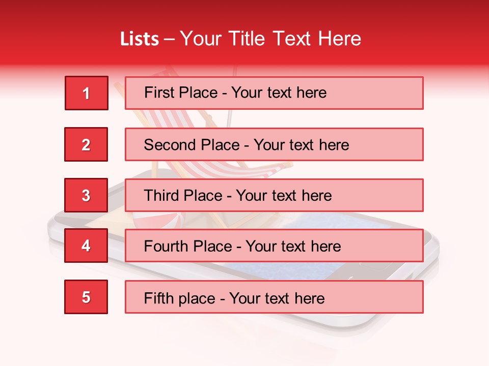Booking Destination Illustration PowerPoint Template