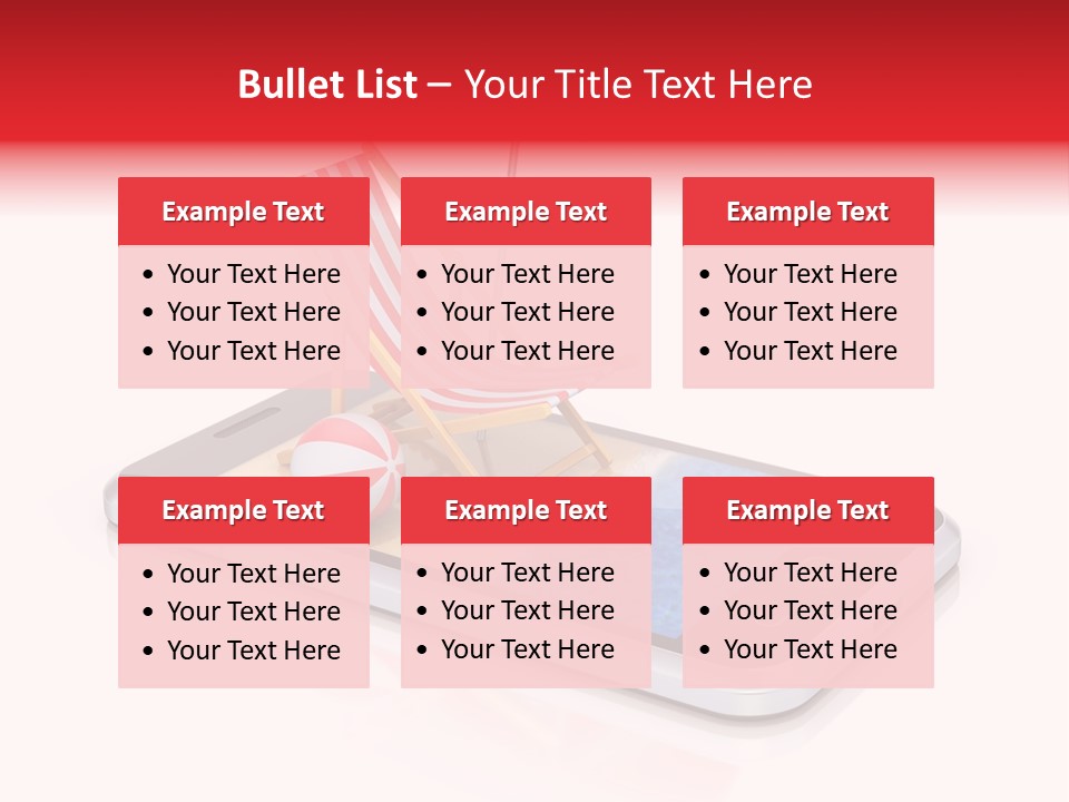 Booking Destination Illustration PowerPoint Template