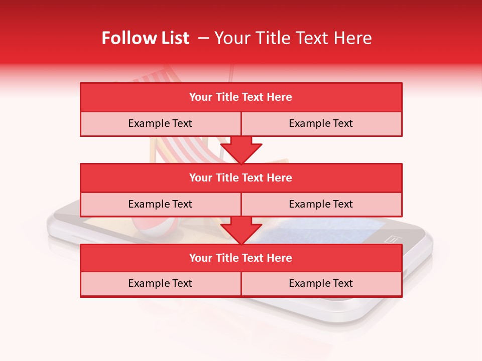 Booking Destination Illustration PowerPoint Template