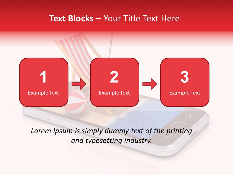 Booking Destination Illustration PowerPoint Template