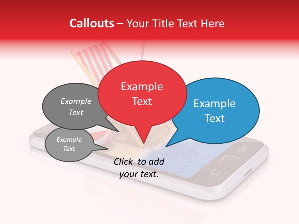 Booking Destination Illustration PowerPoint Template