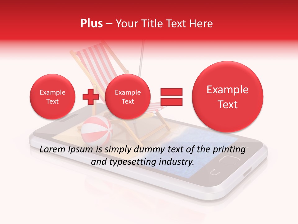 Booking Destination Illustration PowerPoint Template