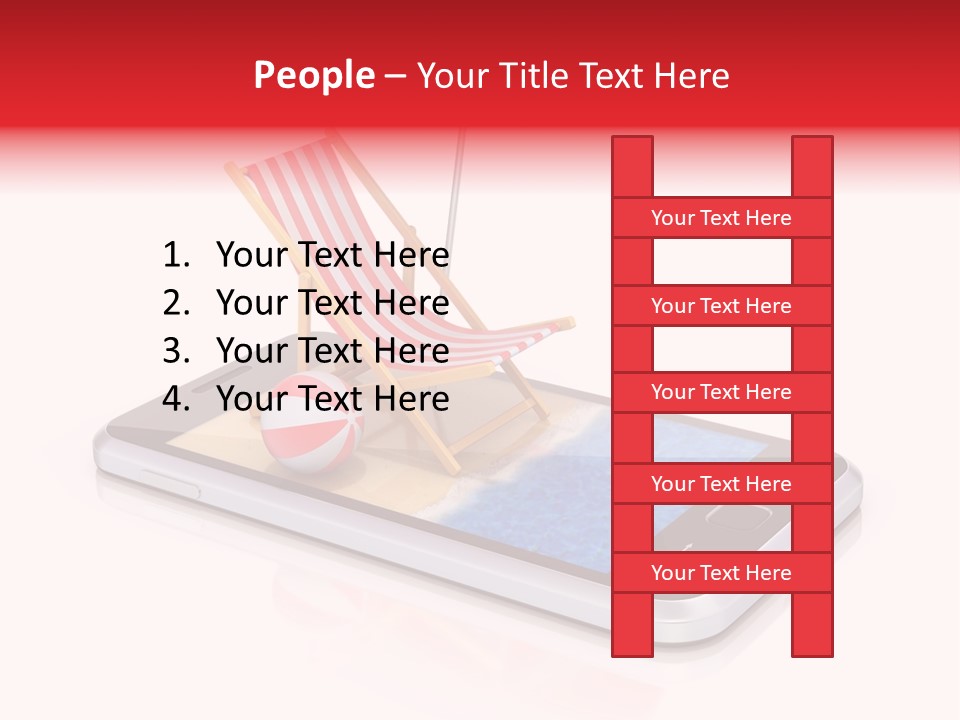 Booking Destination Illustration PowerPoint Template