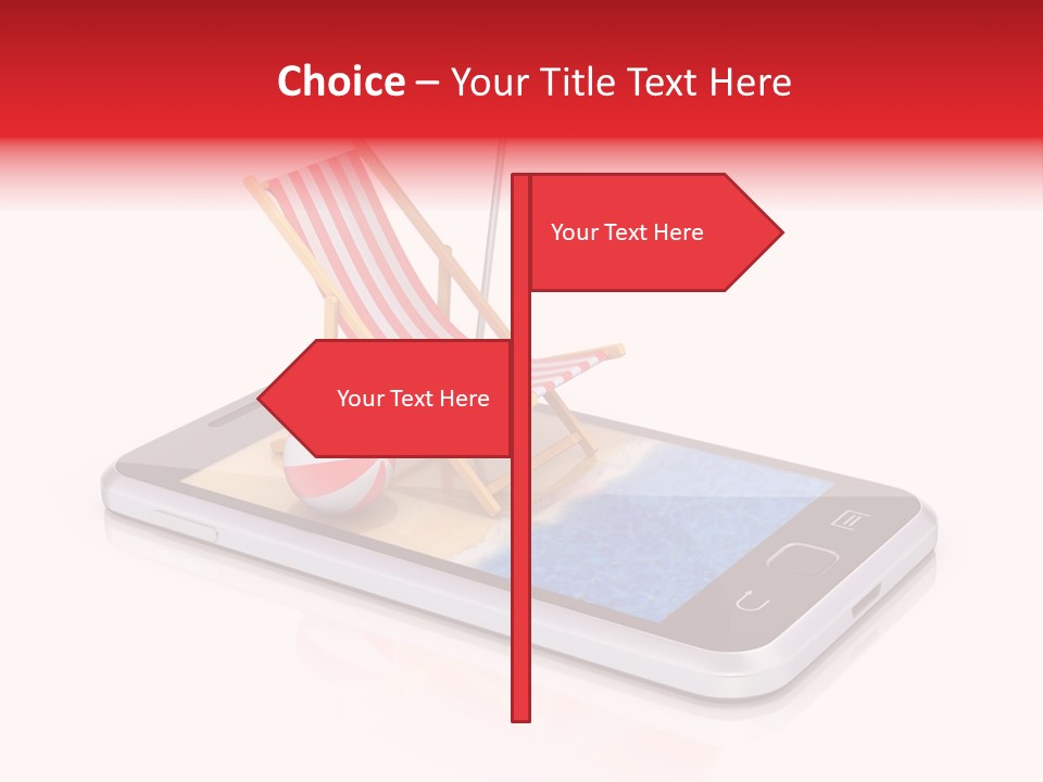 Booking Destination Illustration PowerPoint Template