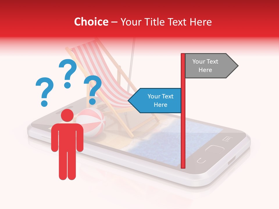 Booking Destination Illustration PowerPoint Template