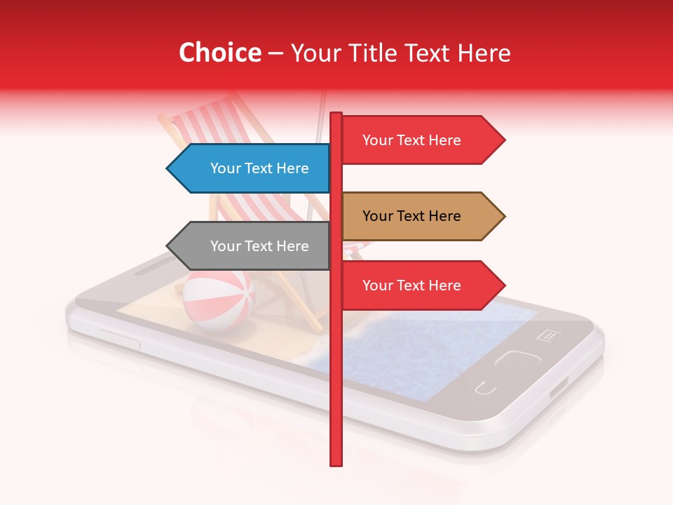 Booking Destination Illustration PowerPoint Template