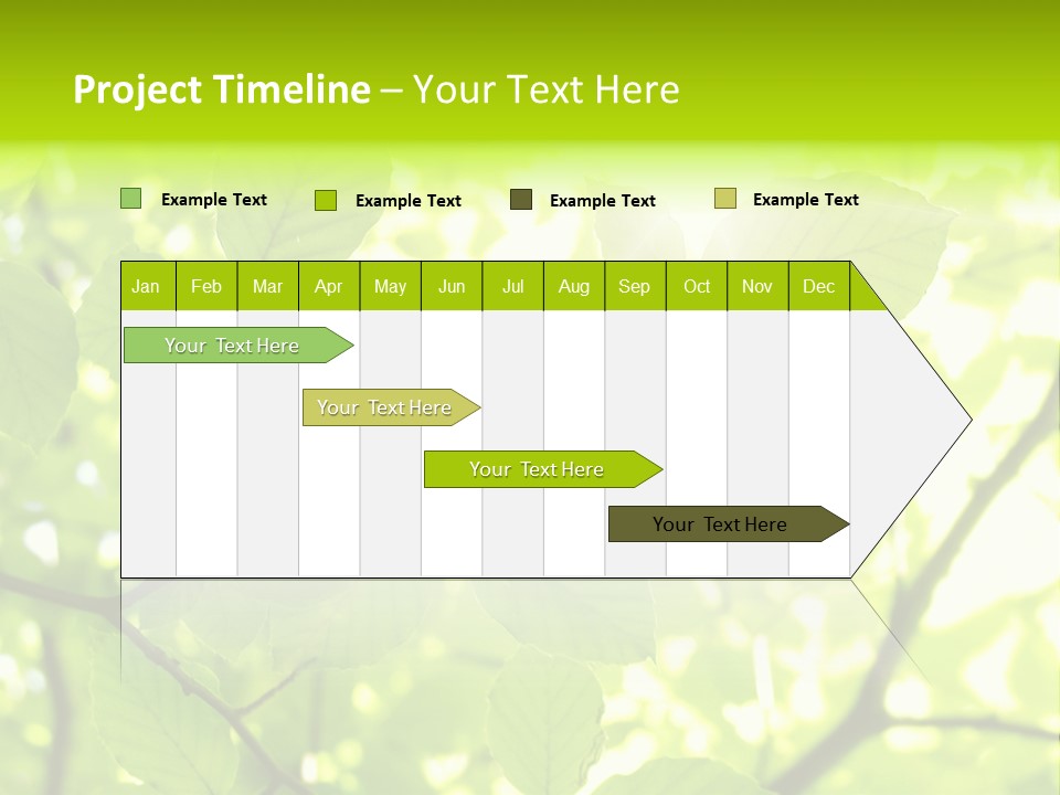 Trees Summer Spring PowerPoint Template