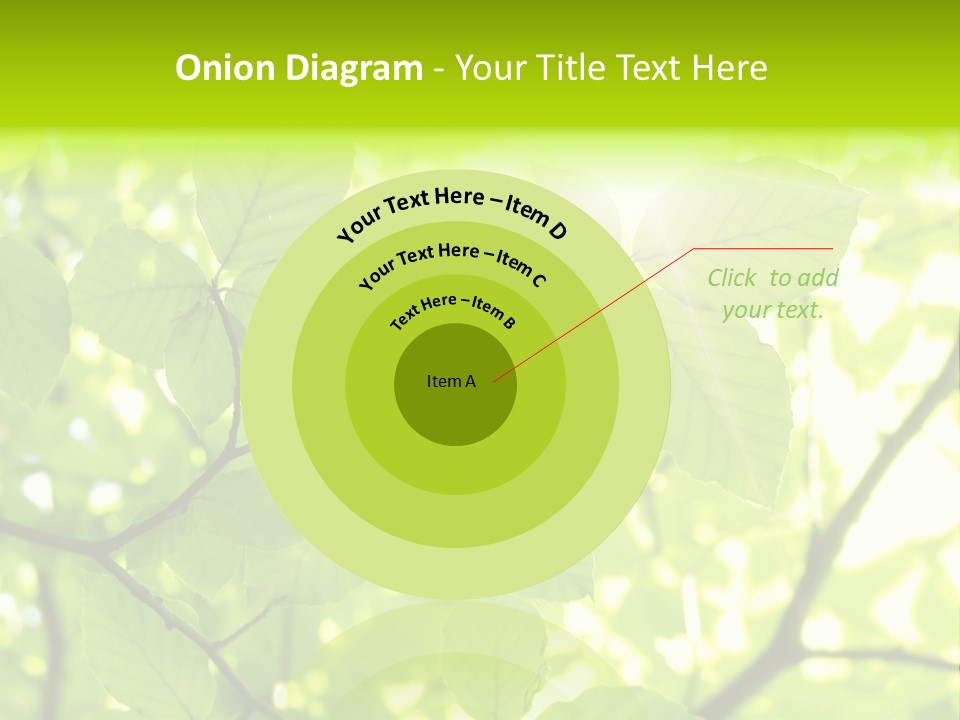 Trees Summer Spring PowerPoint Template