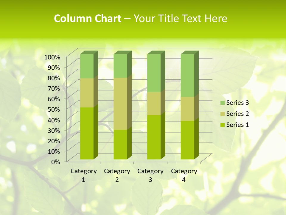 Trees Summer Spring PowerPoint Template
