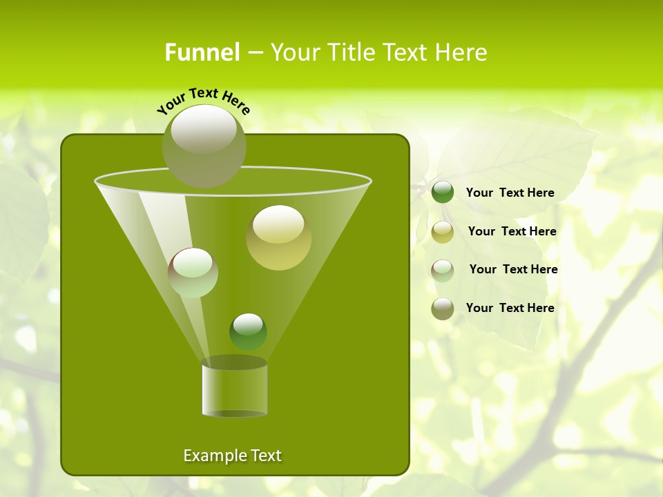 Trees Summer Spring PowerPoint Template
