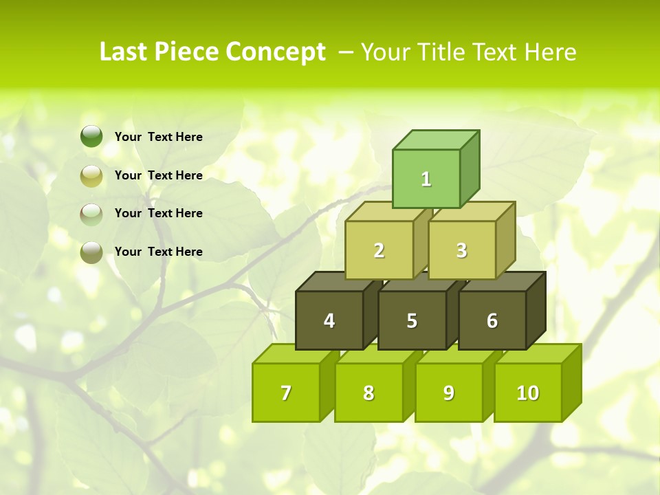 Trees Summer Spring PowerPoint Template