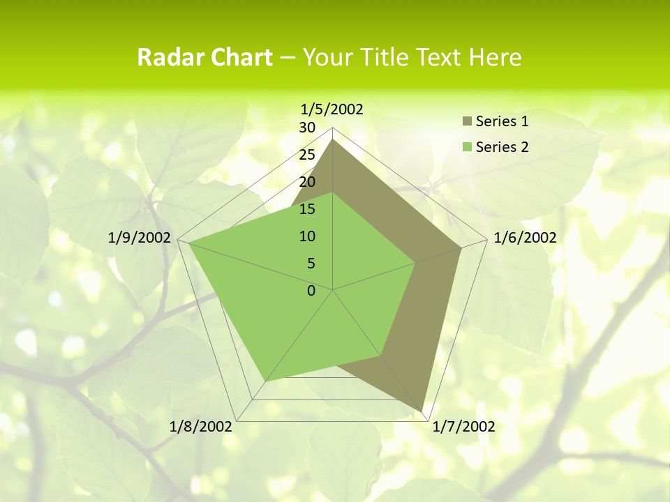 Trees Summer Spring PowerPoint Template