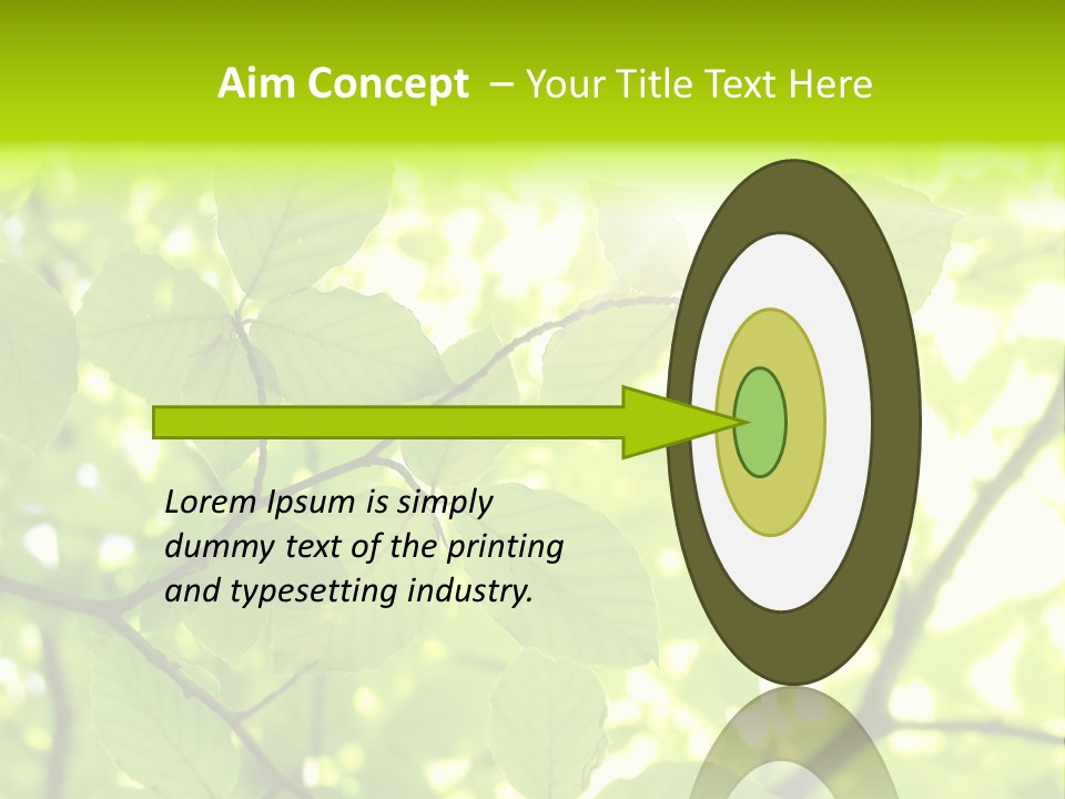 Trees Summer Spring PowerPoint Template