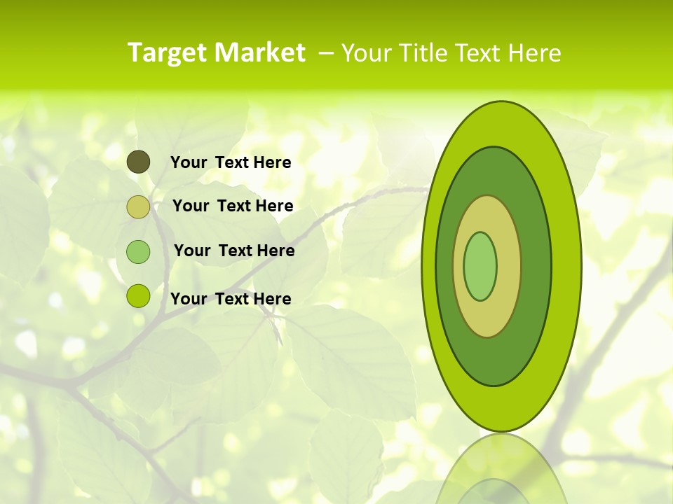 Trees Summer Spring PowerPoint Template