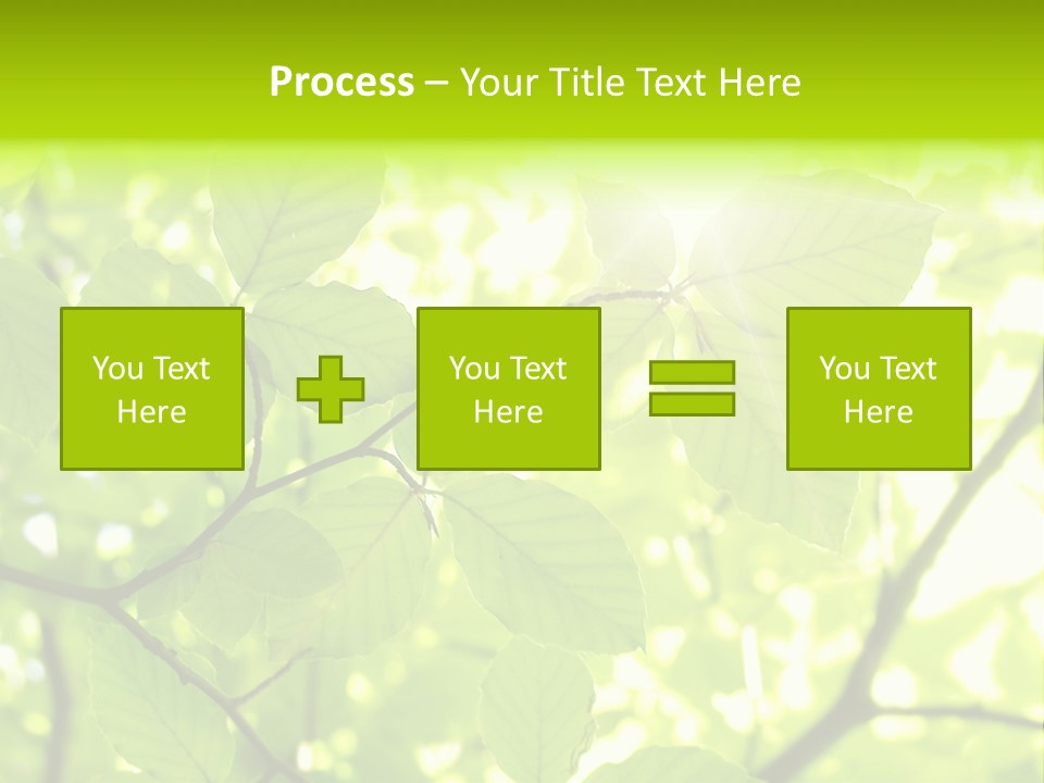 Trees Summer Spring PowerPoint Template