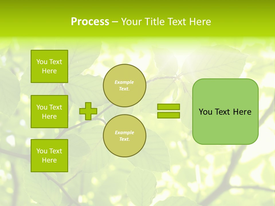 Trees Summer Spring PowerPoint Template