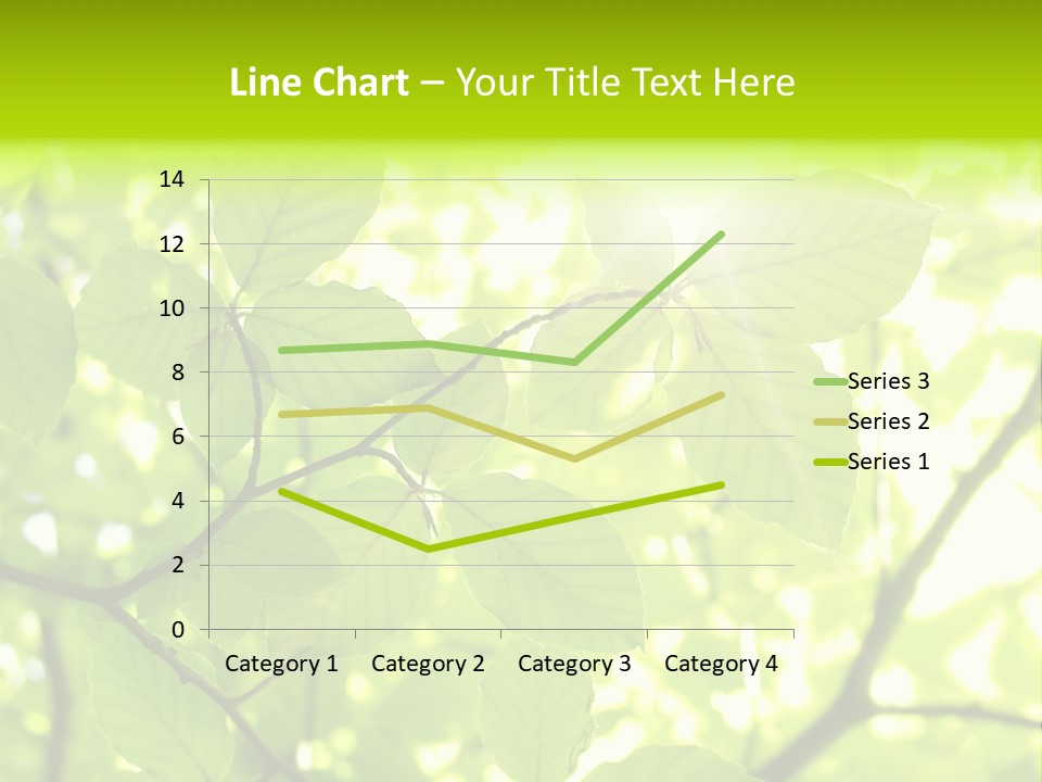 Trees Summer Spring PowerPoint Template