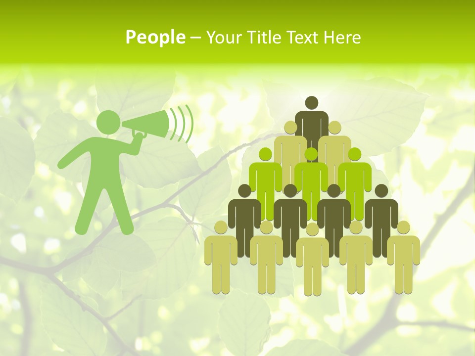 Trees Summer Spring PowerPoint Template