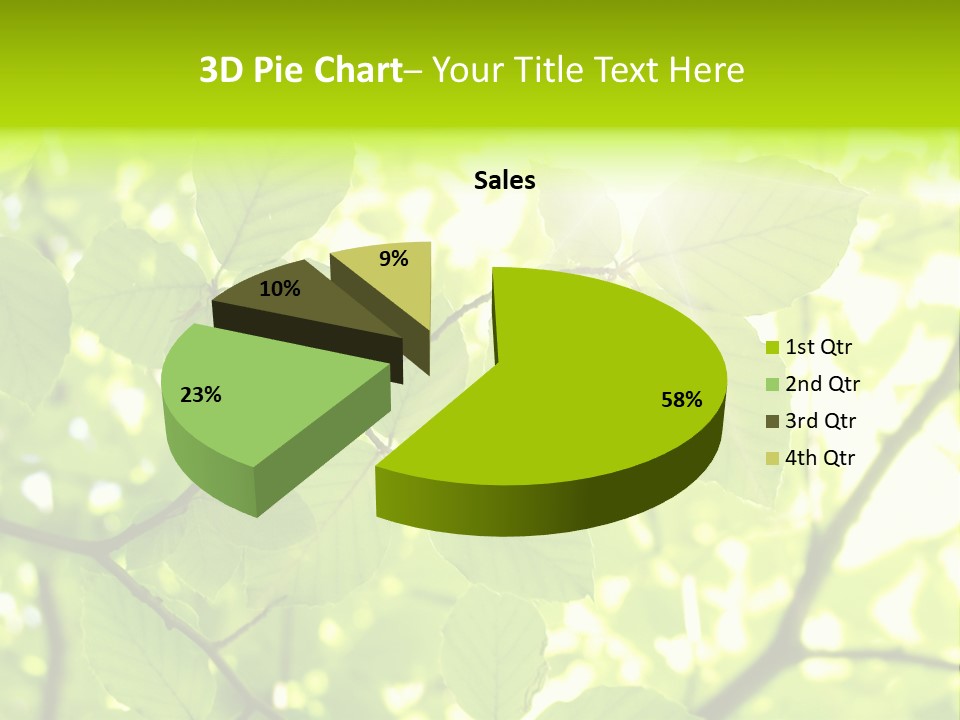 Trees Summer Spring PowerPoint Template