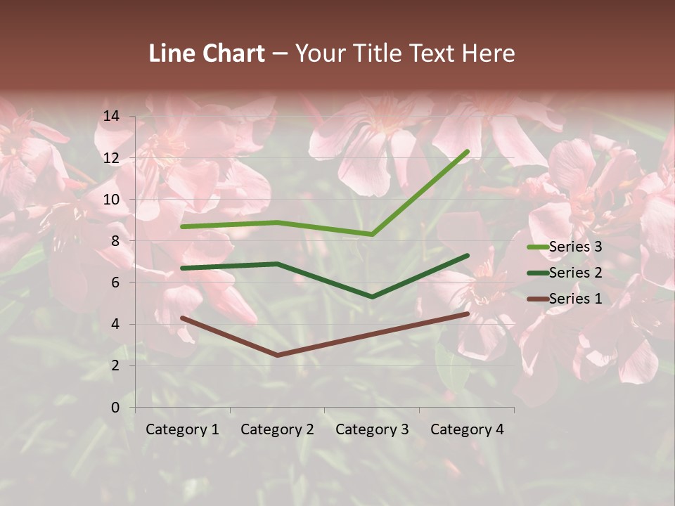 Colourful Plant Postcard PowerPoint Template