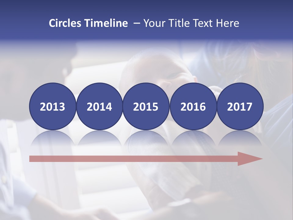 Well Being Blue Gym PowerPoint Template