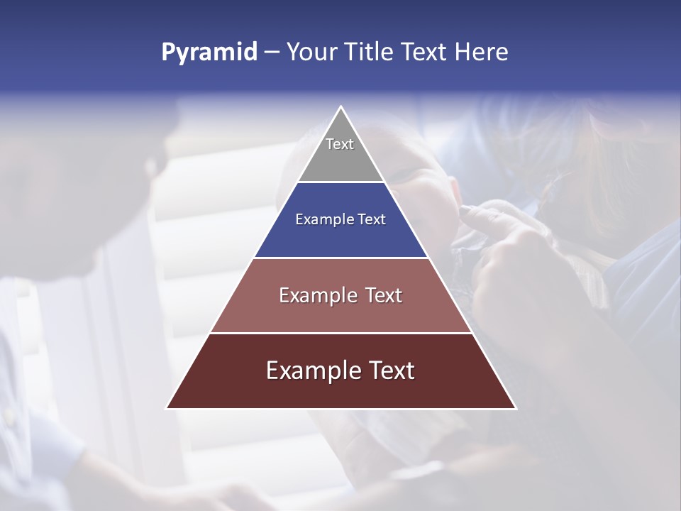 Well Being Blue Gym PowerPoint Template