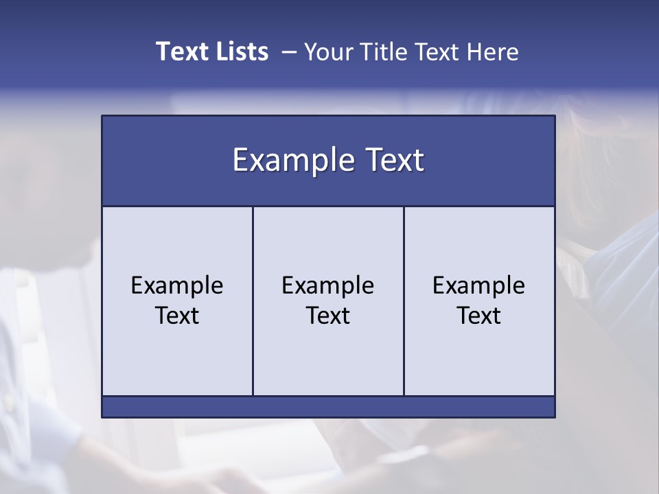 Well Being Blue Gym PowerPoint Template
