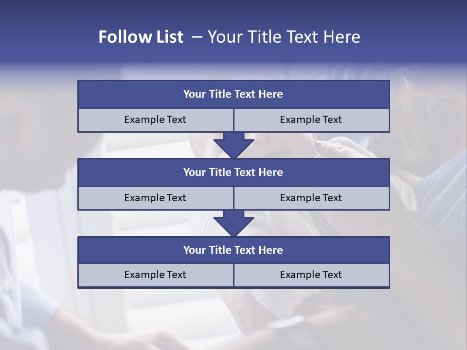 Well Being Blue Gym PowerPoint Template