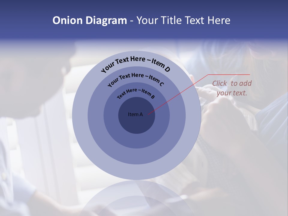 Well Being Blue Gym PowerPoint Template