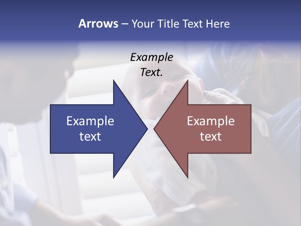 Well Being Blue Gym PowerPoint Template