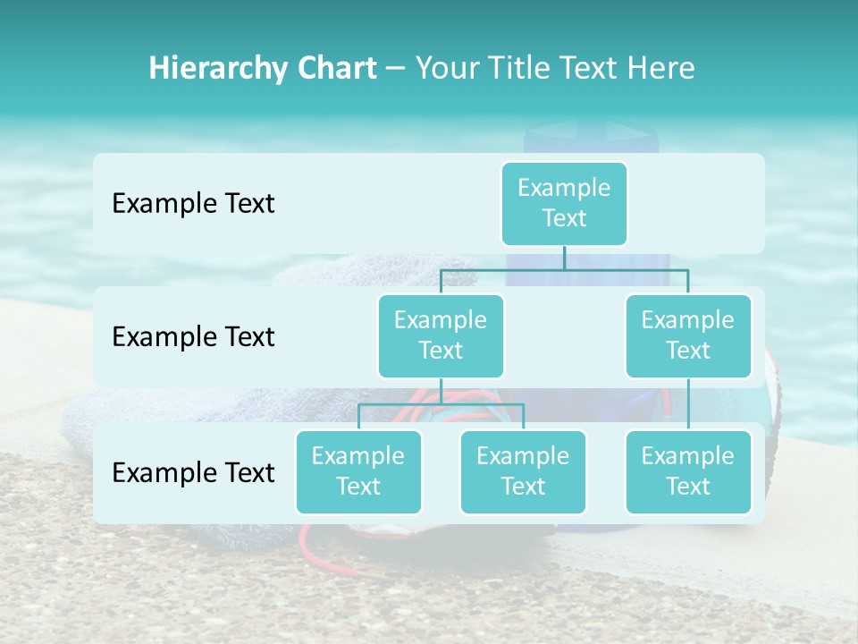 Well Being Blue Gym PowerPoint Template