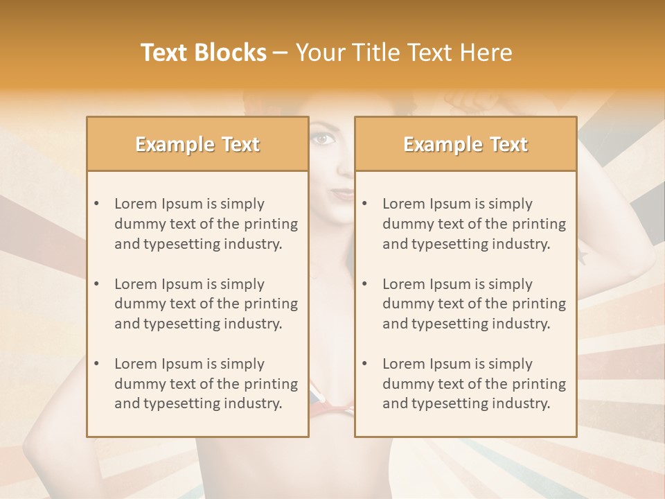 Liberation Muscle American PowerPoint Template