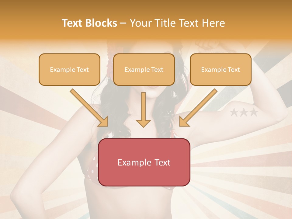 Liberation Muscle American PowerPoint Template