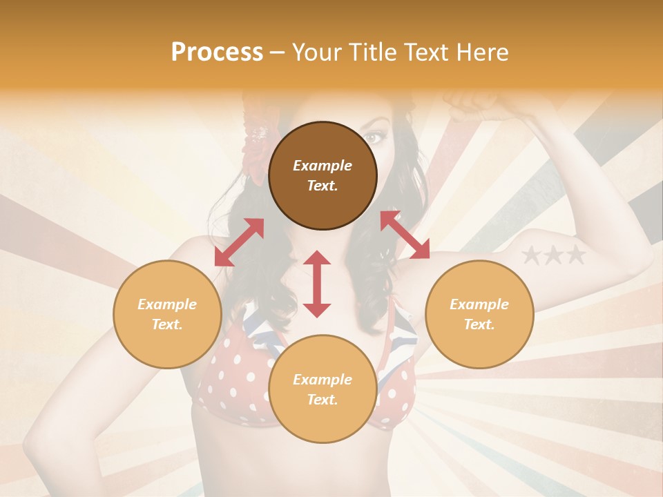 Liberation Muscle American PowerPoint Template