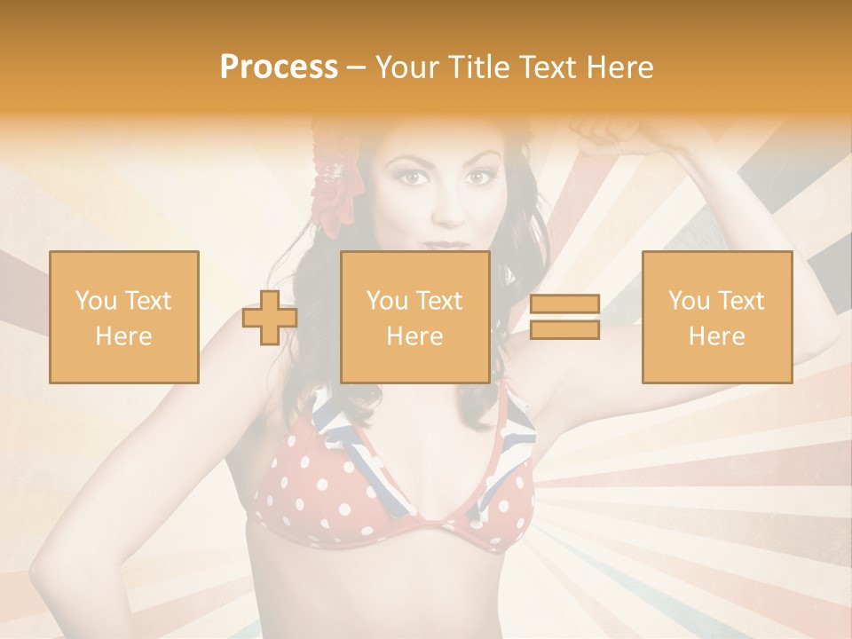 Liberation Muscle American PowerPoint Template