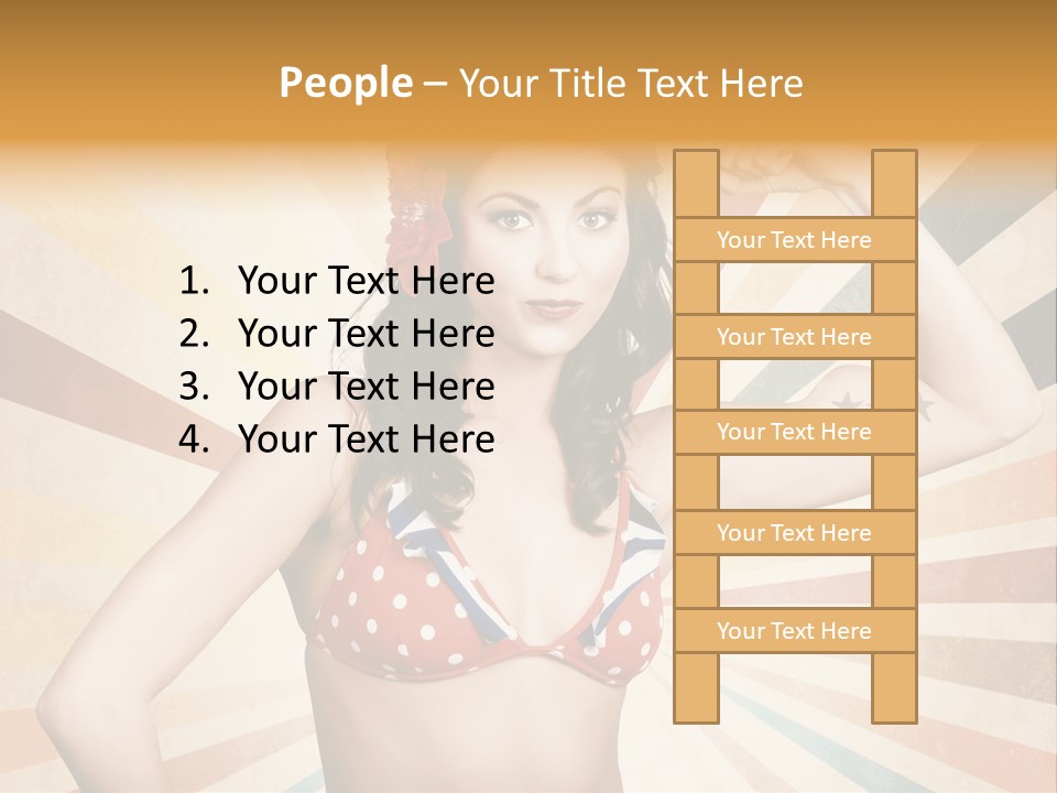 Liberation Muscle American PowerPoint Template