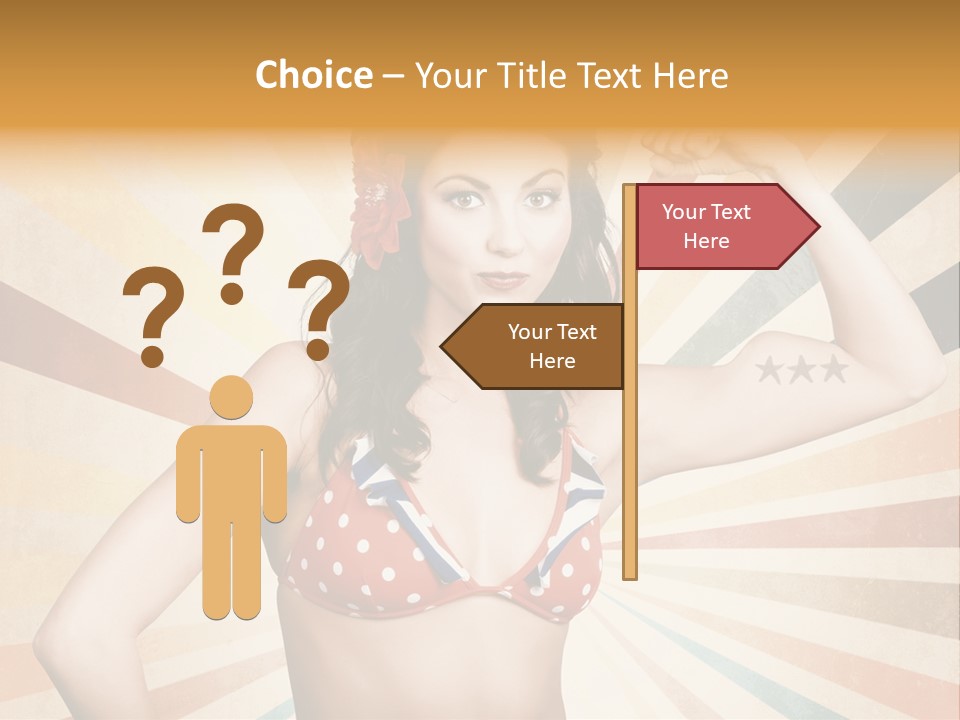 Liberation Muscle American PowerPoint Template