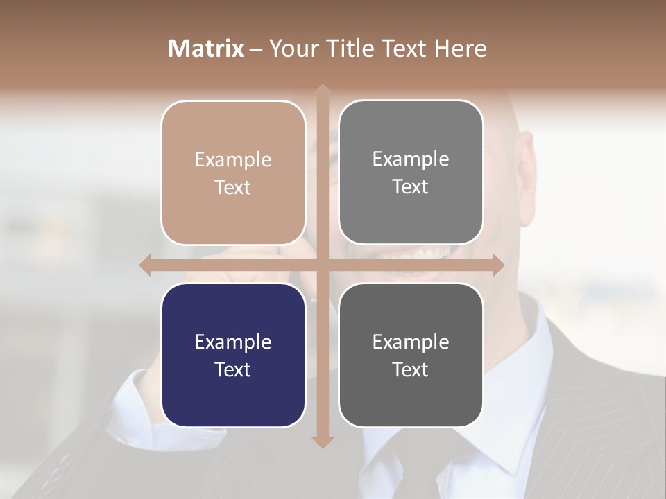 Call Portrait Lifestyle PowerPoint Template