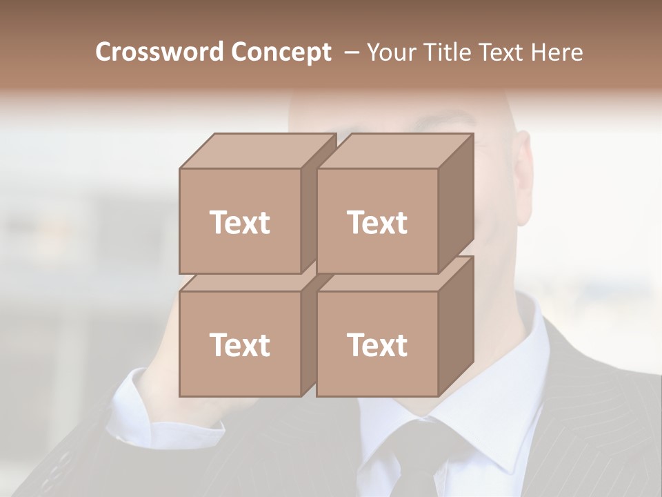 Call Portrait Lifestyle PowerPoint Template