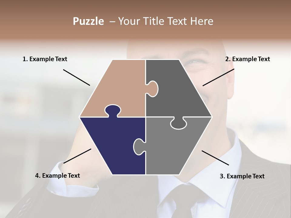 Call Portrait Lifestyle PowerPoint Template