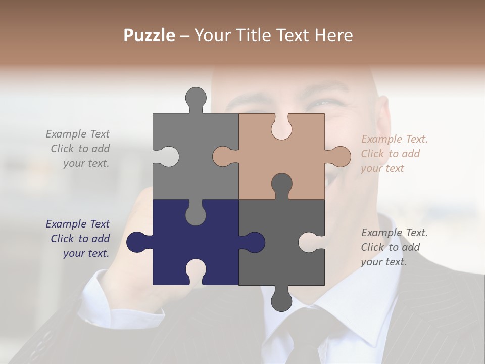 Call Portrait Lifestyle PowerPoint Template