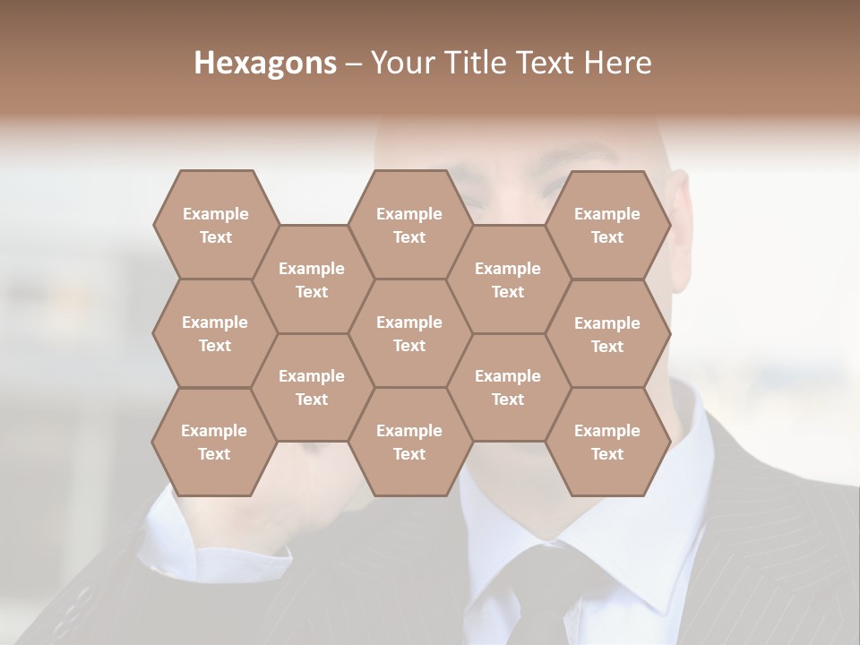 Call Portrait Lifestyle PowerPoint Template