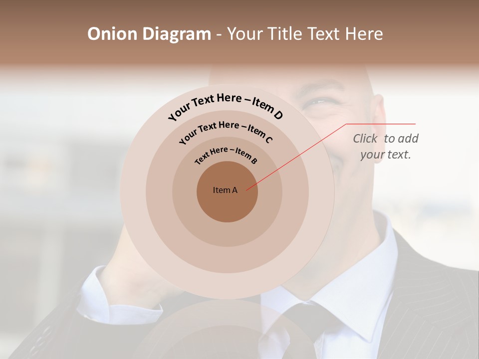 Call Portrait Lifestyle PowerPoint Template