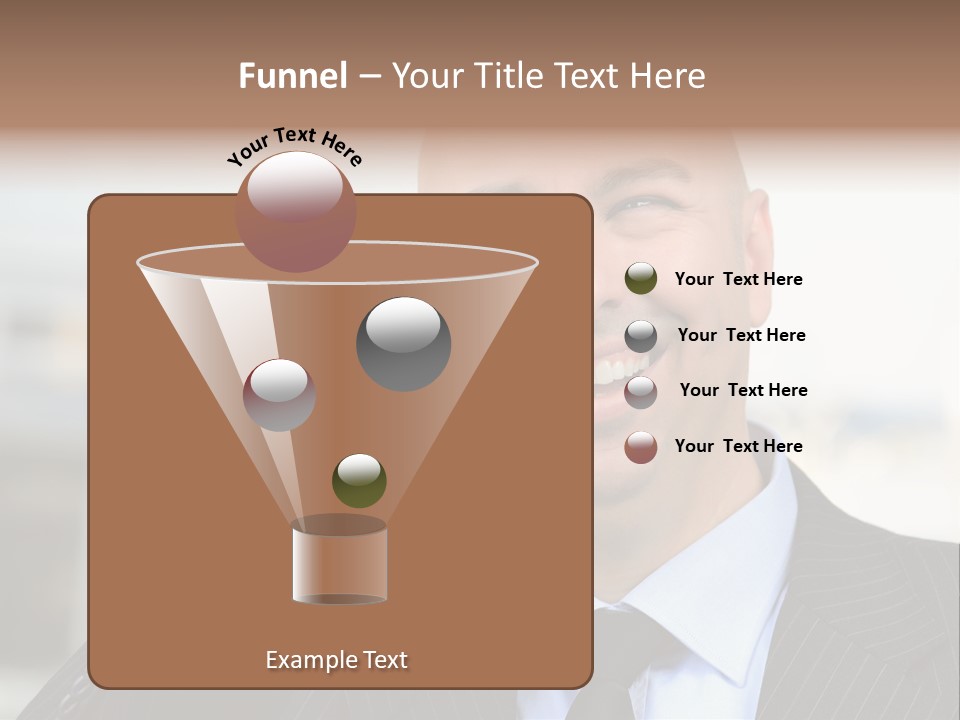 Call Portrait Lifestyle PowerPoint Template