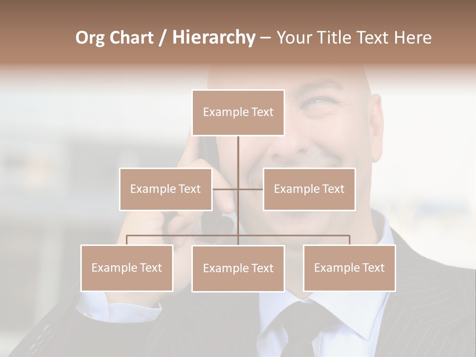 Call Portrait Lifestyle PowerPoint Template