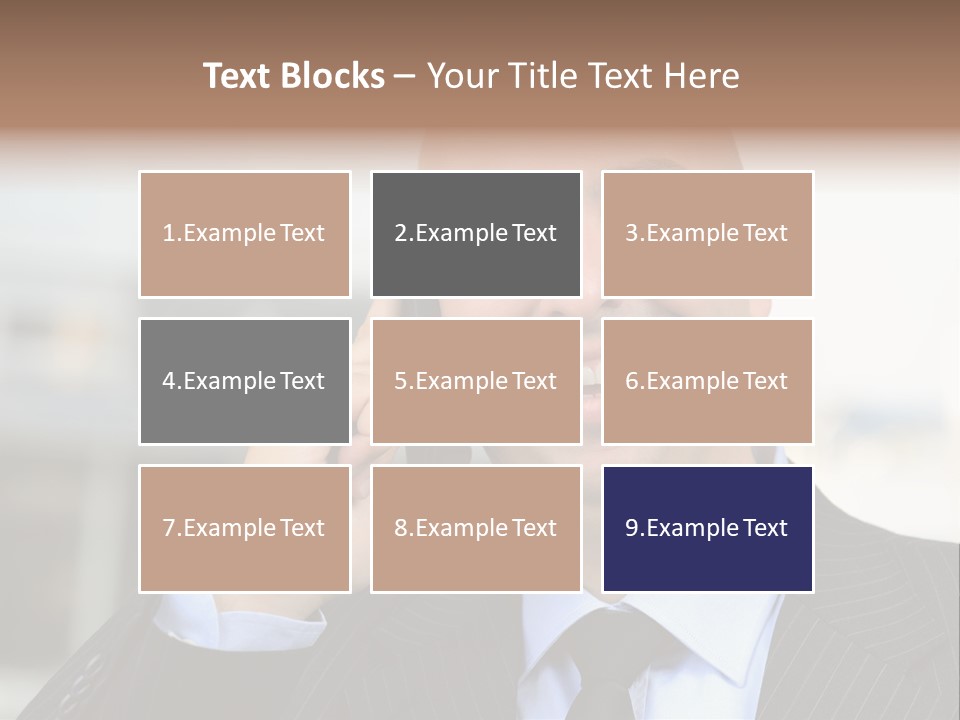 Call Portrait Lifestyle PowerPoint Template