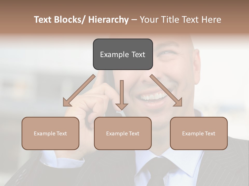 Call Portrait Lifestyle PowerPoint Template