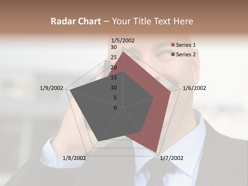 Call Portrait Lifestyle PowerPoint Template